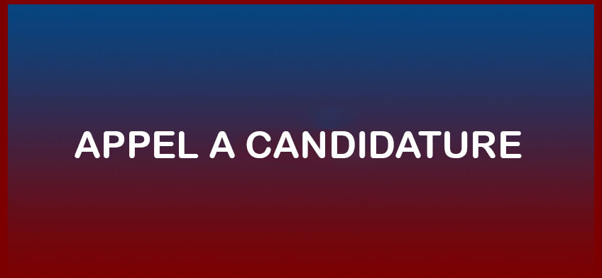 APPEL A CANDIDATURE - MASTER EN PROTECTION DES VEGETAUX